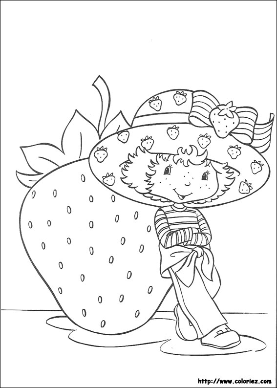 Malvorlage: Erdbeer-Shortcake / Erdbeere (Karikaturen) #35571 - Kostenlose Malvorlagen zum Ausdrucken