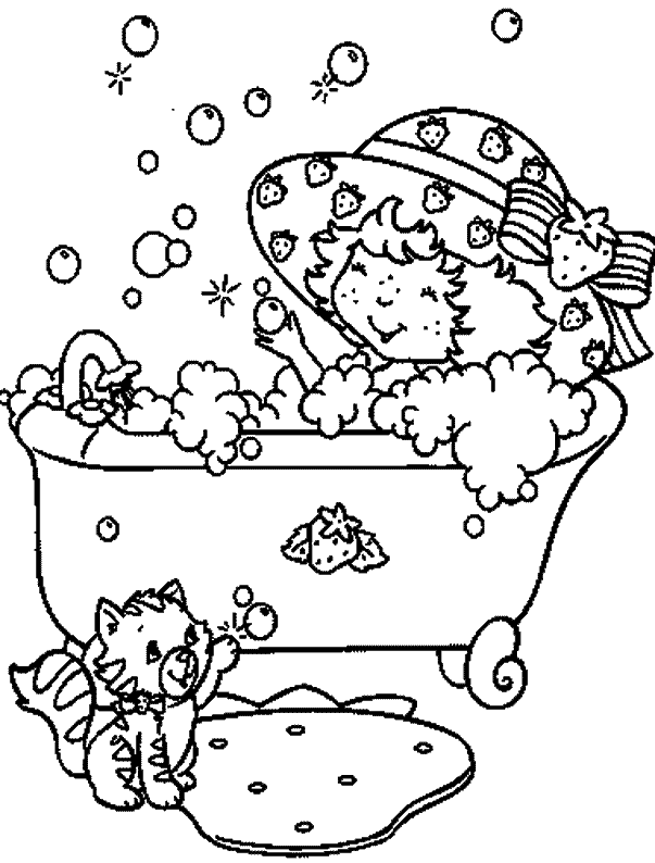 Malvorlage: Erdbeer-Shortcake / Erdbeere (Karikaturen) #35602 - Kostenlose Malvorlagen zum Ausdrucken