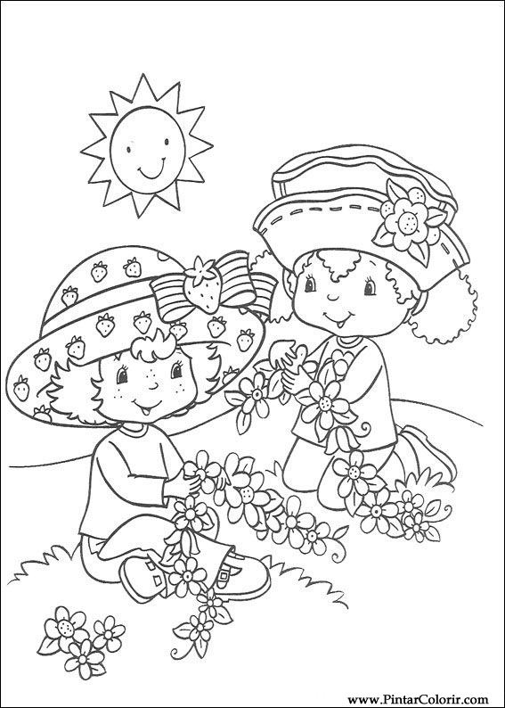 Malvorlage: Erdbeer-Shortcake / Erdbeere (Karikaturen) #35607 - Kostenlose Malvorlagen zum Ausdrucken