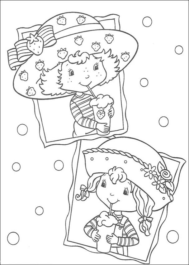 Malvorlage: Erdbeer-Shortcake / Erdbeere (Karikaturen) #35621 - Kostenlose Malvorlagen zum Ausdrucken