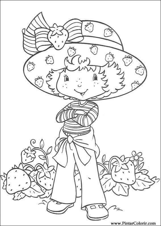 Malvorlage: Erdbeer-Shortcake / Erdbeere (Karikaturen) #35629 - Kostenlose Malvorlagen zum Ausdrucken