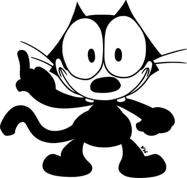 Malvorlage: Felix die Katze (Karikaturen) #47860 - Kostenlose Malvorlagen zum Ausdrucken