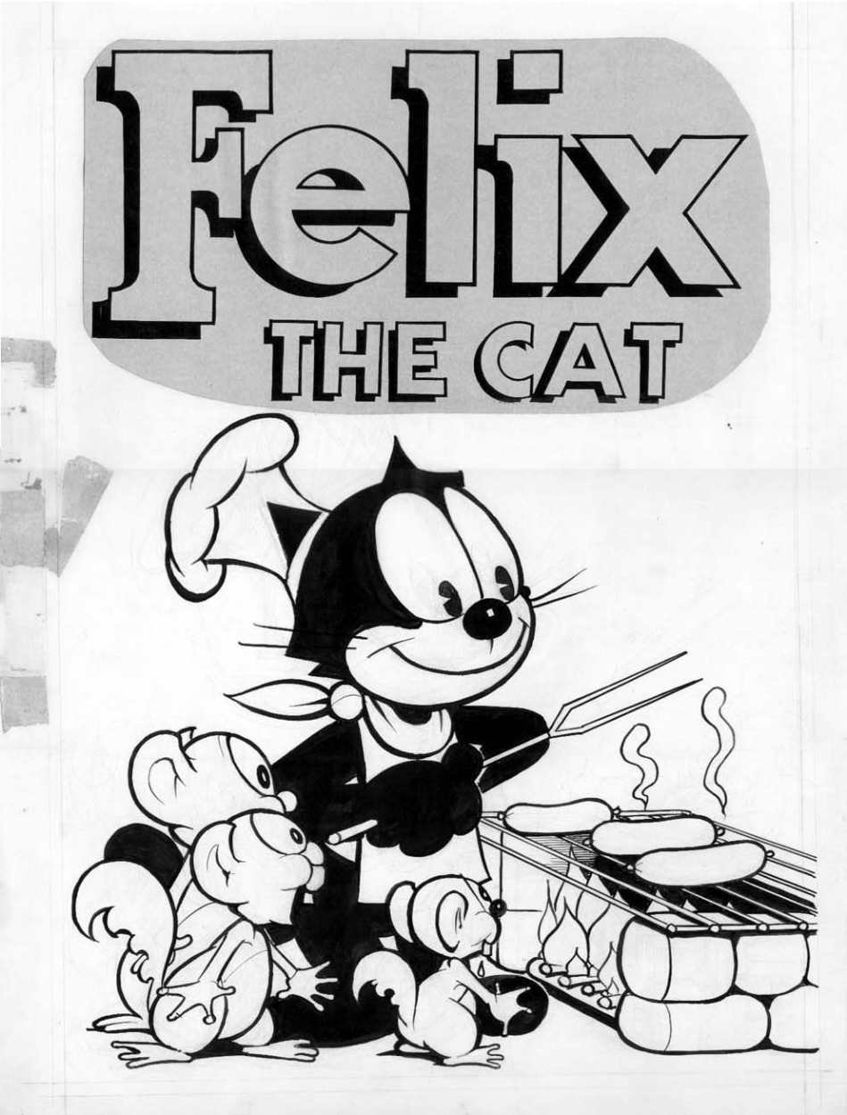Malvorlage: Felix die Katze (Karikaturen) #47866 - Kostenlose Malvorlagen zum Ausdrucken