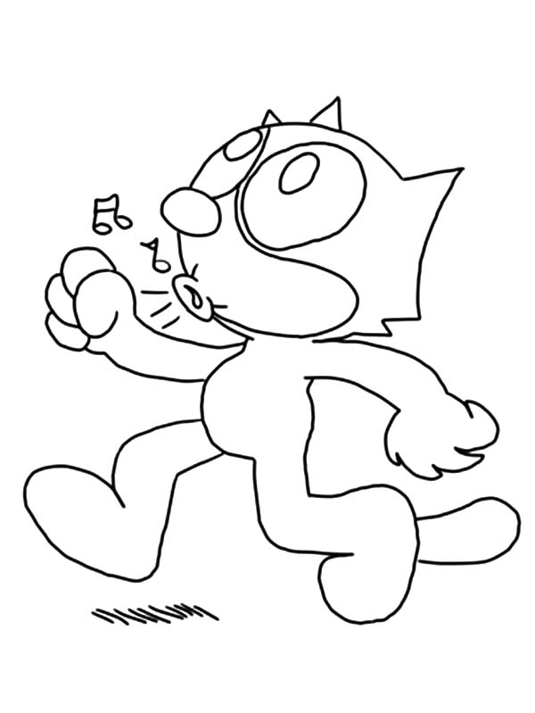 Malvorlage: Felix die Katze (Karikaturen) #47889 - Kostenlose Malvorlagen zum Ausdrucken