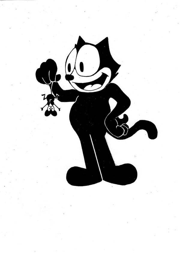 Malvorlage: Felix die Katze (Karikaturen) #47906 - Kostenlose Malvorlagen zum Ausdrucken