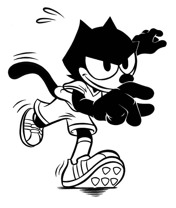Malvorlage: Felix die Katze (Karikaturen) #47926 - Kostenlose Malvorlagen zum Ausdrucken
