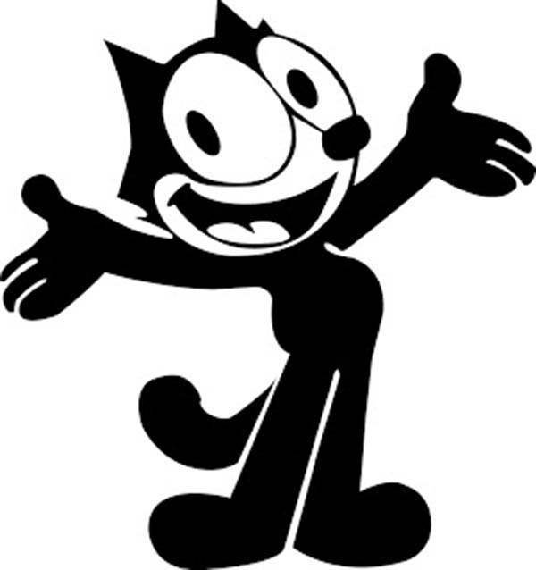 Malvorlage: Felix die Katze (Karikaturen) #48029 - Kostenlose Malvorlagen zum Ausdrucken