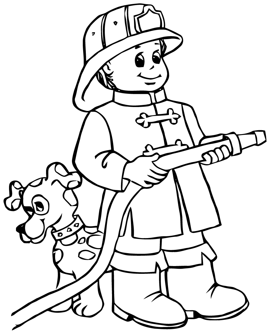 Malvorlage: Feuerwehrmann Sam (Karikaturen) #39817 - Kostenlose Malvorlagen zum Ausdrucken