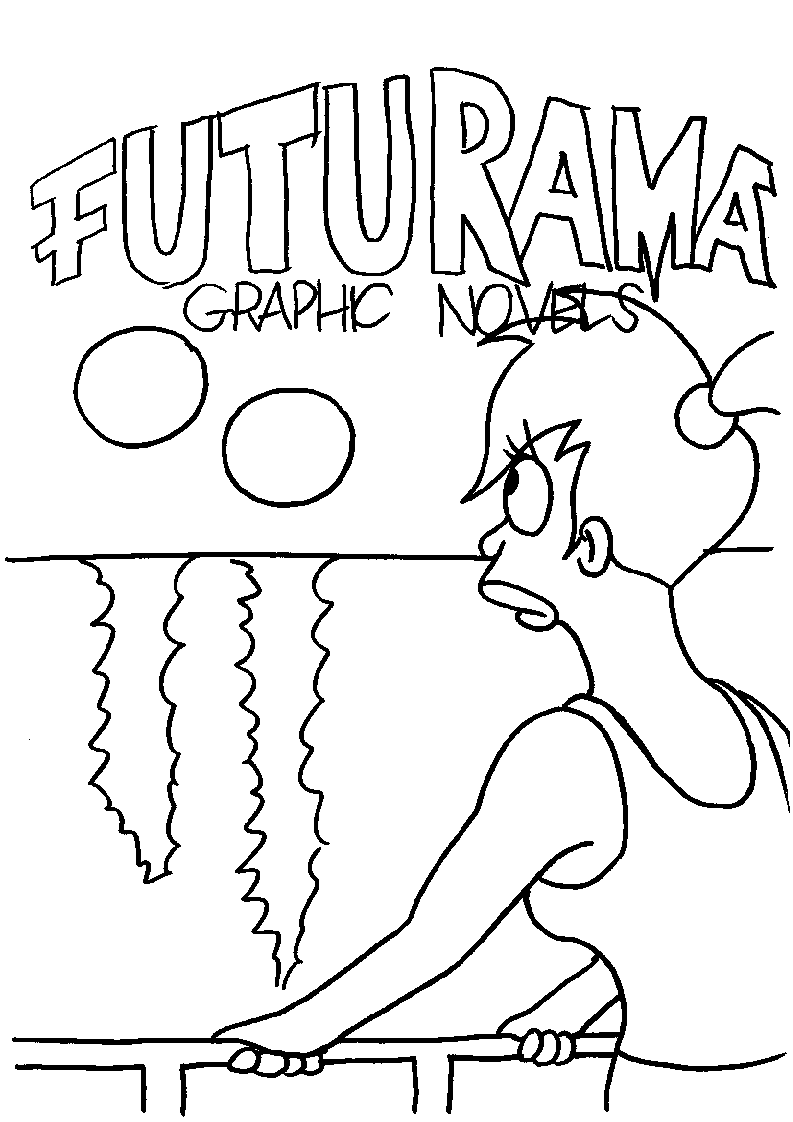 Malvorlage: Futurama (Karikaturen) #48402 - Kostenlose Malvorlagen zum Ausdrucken