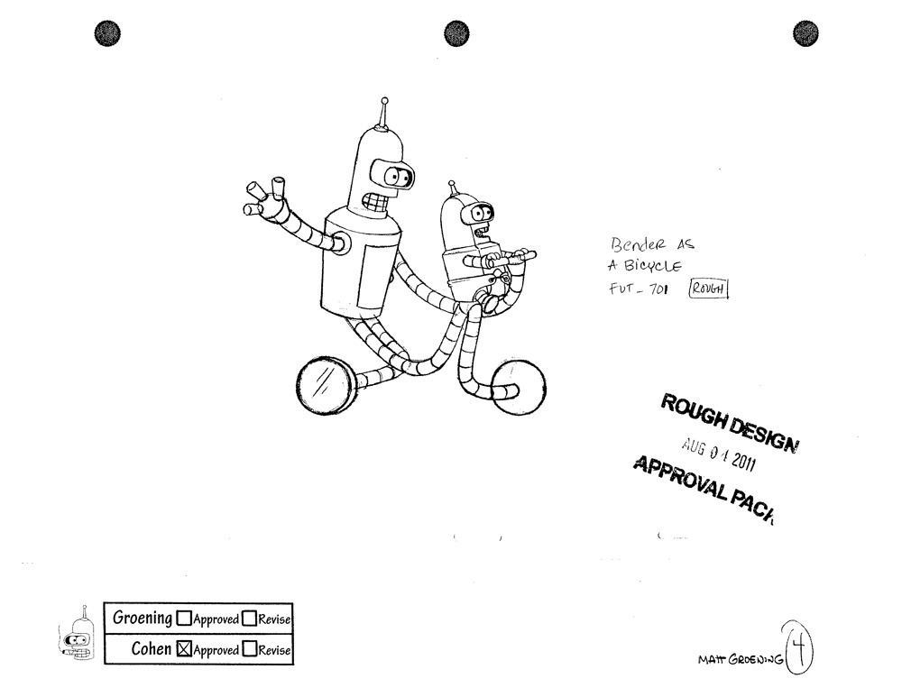 Malvorlage: Futurama (Karikaturen) #48451 - Kostenlose Malvorlagen zum Ausdrucken