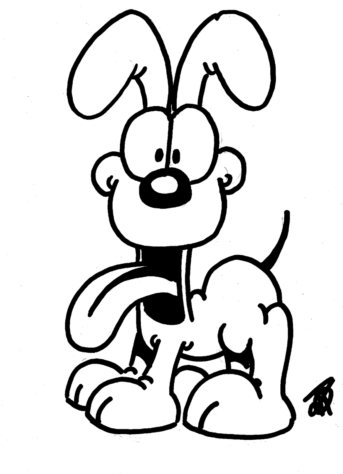 Malvorlage: Garfield (Karikaturen) #26136 - Kostenlose Malvorlagen zum Ausdrucken