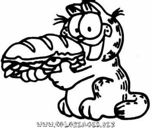 Malvorlage: Garfield (Karikaturen) #26139 - Kostenlose Malvorlagen zum Ausdrucken