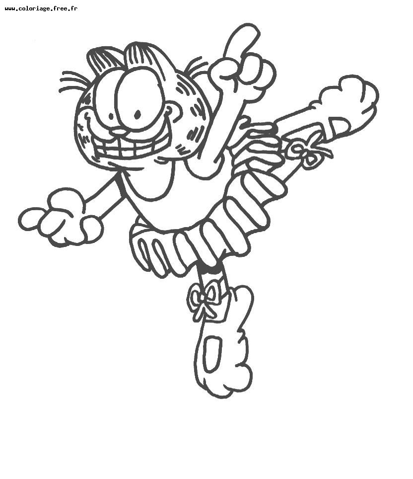 Malvorlage: Garfield (Karikaturen) #26174 - Kostenlose Malvorlagen zum Ausdrucken