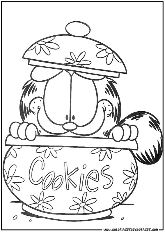 Malvorlage: Garfield (Karikaturen) #26187 - Kostenlose Malvorlagen zum Ausdrucken