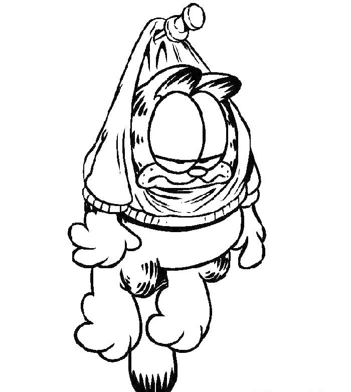 Malvorlage: Garfield (Karikaturen) #26288 - Kostenlose Malvorlagen zum Ausdrucken