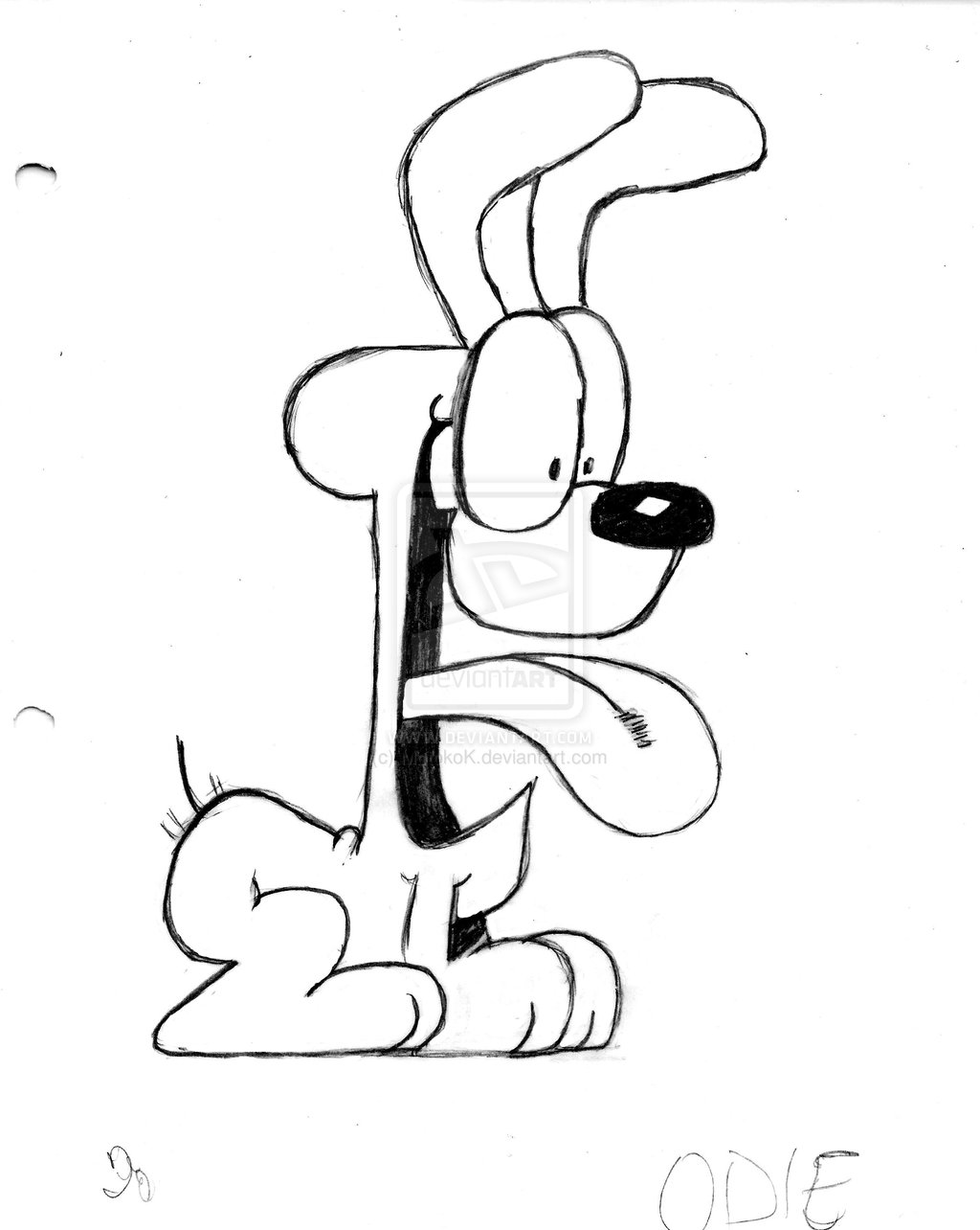 Malvorlage: Garfield (Karikaturen) #26304 - Kostenlose Malvorlagen zum Ausdrucken