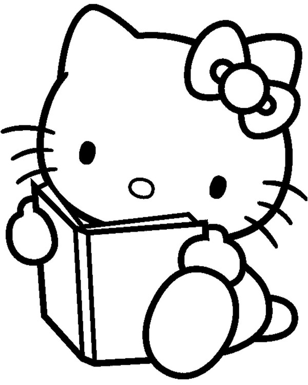 Malvorlage: Hallo Kitty (Karikaturen) #36750 - Kostenlose Malvorlagen zum Ausdrucken