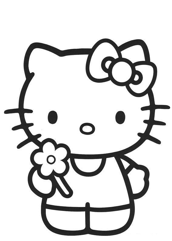 Malvorlage: Hallo Kitty (Karikaturen) #36753 - Kostenlose Malvorlagen zum Ausdrucken