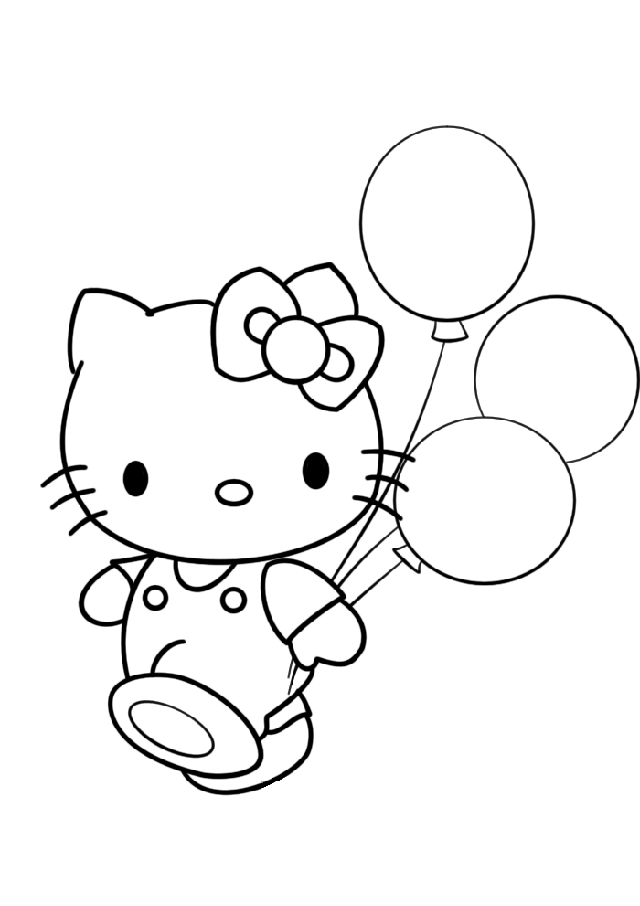 Malvorlage: Hallo Kitty (Karikaturen) #36763 - Kostenlose Malvorlagen zum Ausdrucken