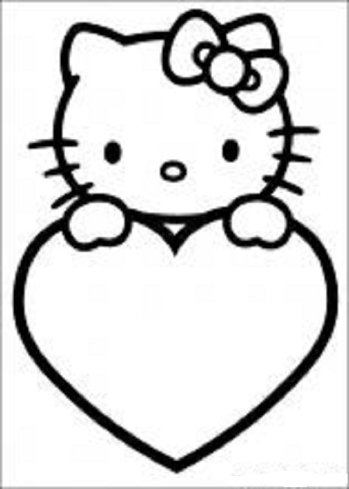 Malvorlage: Hallo Kitty (Karikaturen) #36774 - Kostenlose Malvorlagen zum Ausdrucken