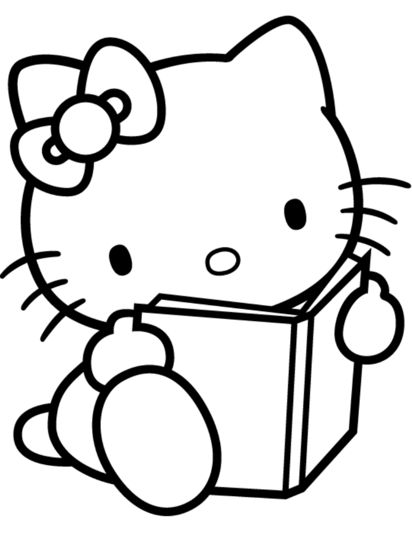 Malvorlage: Hallo Kitty (Karikaturen) #36781 - Kostenlose Malvorlagen zum Ausdrucken