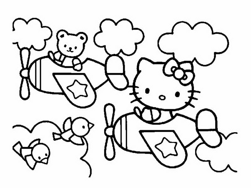 Malvorlage: Hallo Kitty (Karikaturen) #36784 - Kostenlose Malvorlagen zum Ausdrucken