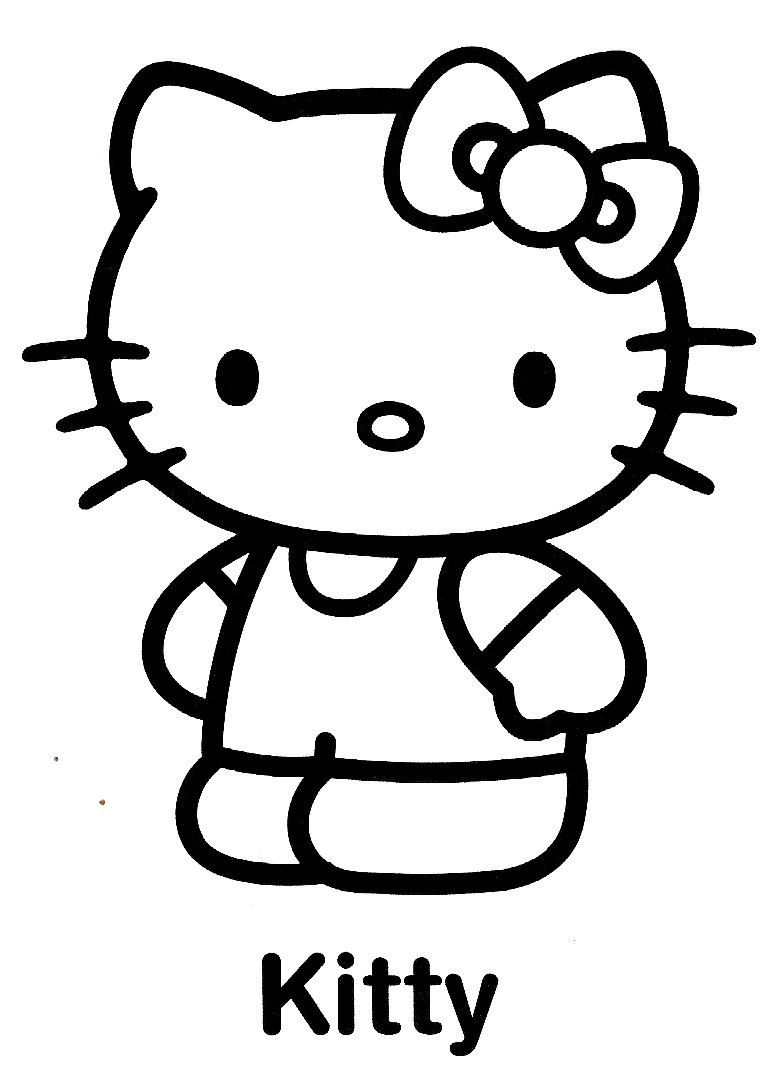 Malvorlage: Hallo Kitty (Karikaturen) #36821 - Kostenlose Malvorlagen zum Ausdrucken