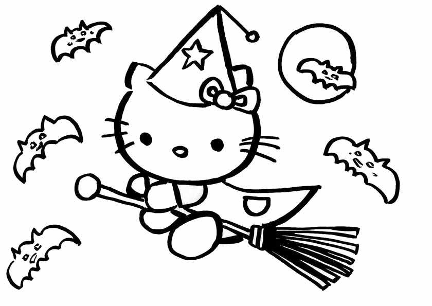 Malvorlage: Hallo Kitty (Karikaturen) #36890 - Kostenlose Malvorlagen zum Ausdrucken
