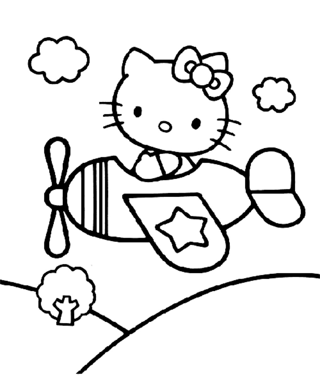 Malvorlage: Hallo Kitty (Karikaturen) #36913 - Kostenlose Malvorlagen zum Ausdrucken