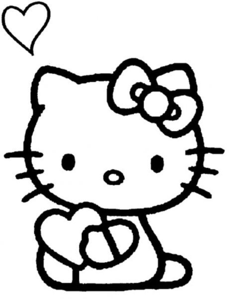 Malvorlage: Hallo Kitty (Karikaturen) #36990 - Kostenlose Malvorlagen zum Ausdrucken
