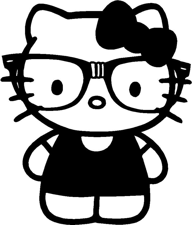Malvorlage: Hallo Kitty (Karikaturen) #37052 - Kostenlose Malvorlagen zum Ausdrucken