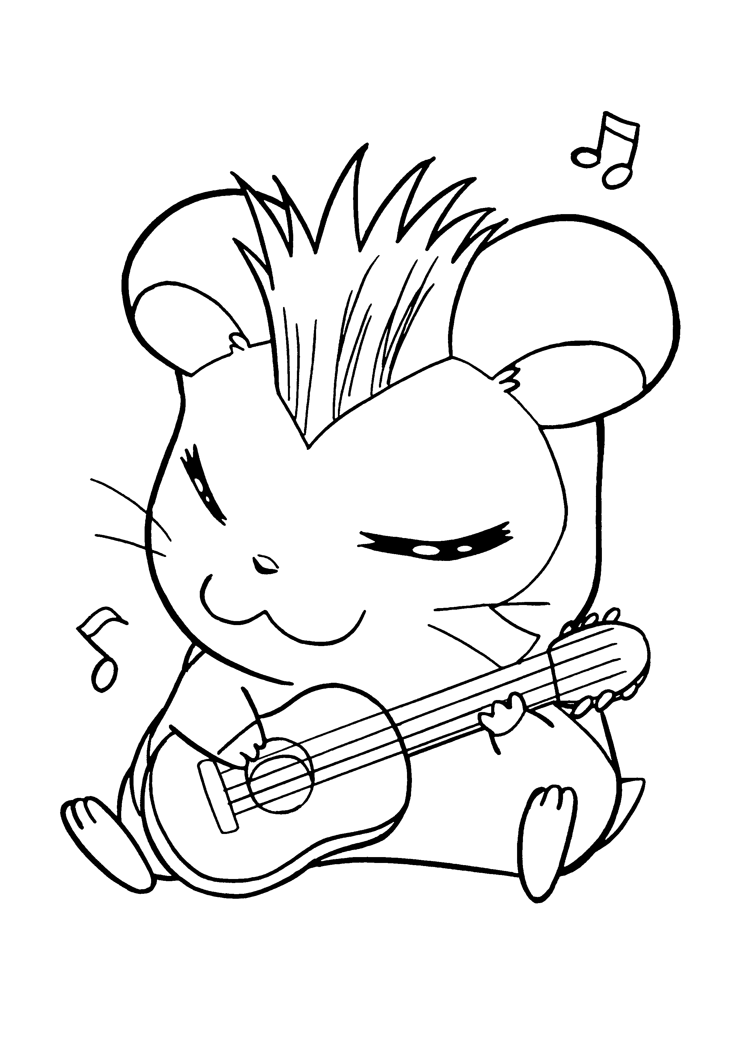 Malvorlage: Hamtaro (Karikaturen) #39912 - Kostenlose Malvorlagen zum Ausdrucken