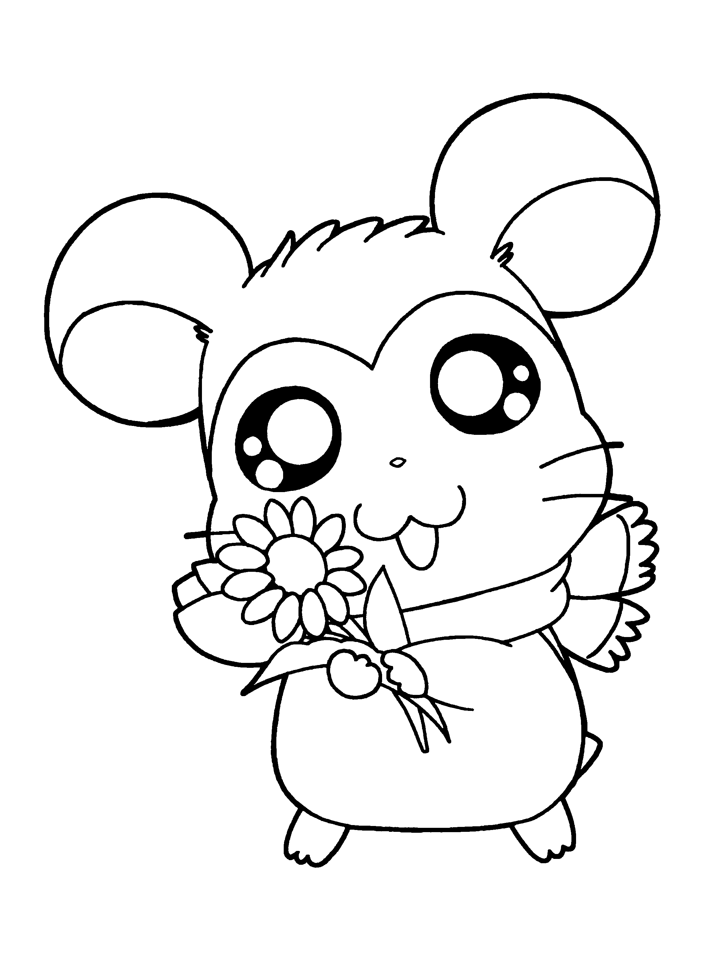 Malvorlage: Hamtaro (Karikaturen) #39951 - Kostenlose Malvorlagen zum Ausdrucken