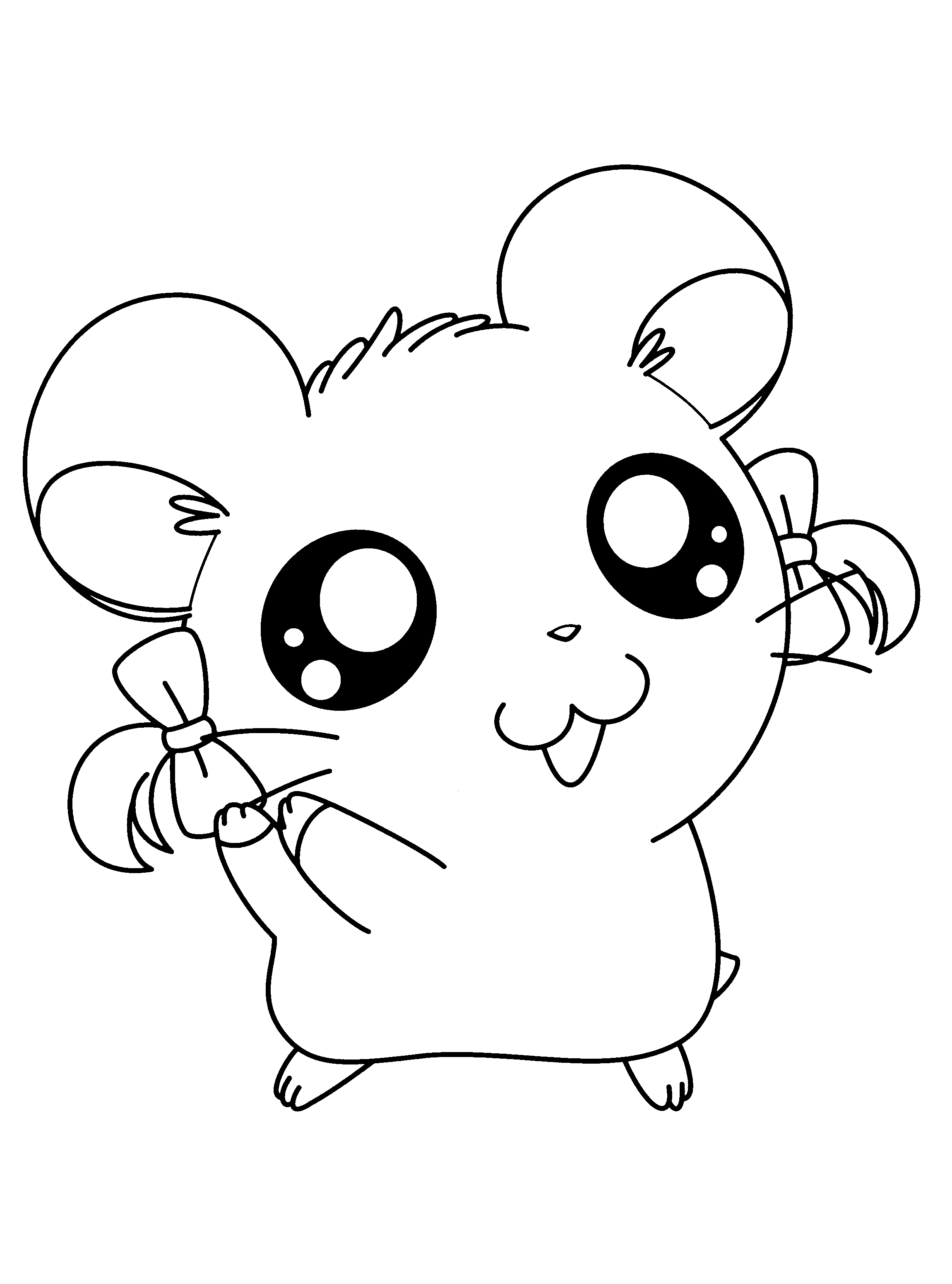 Malvorlage: Hamtaro (Karikaturen) #39954 - Kostenlose Malvorlagen zum Ausdrucken