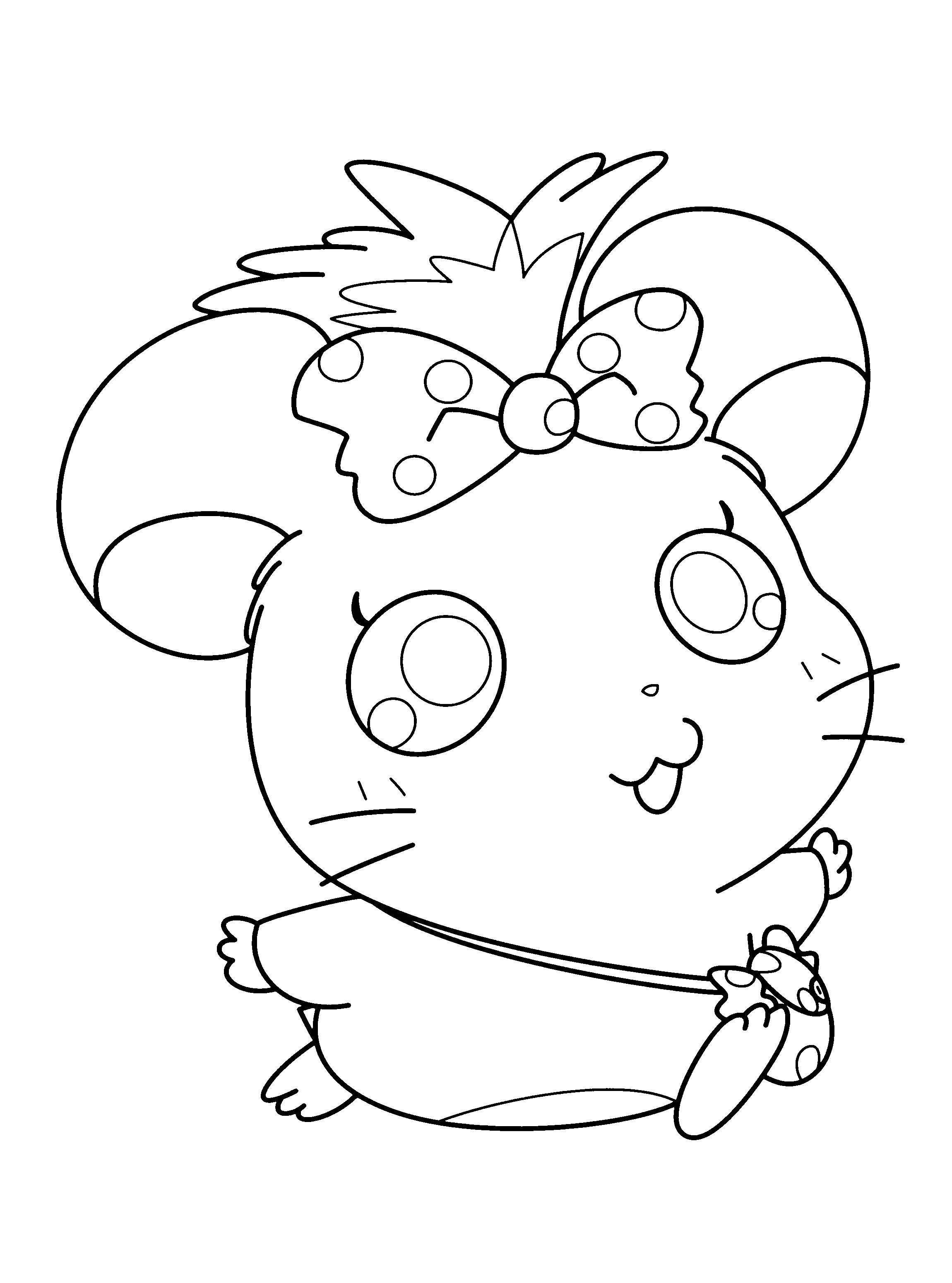 Malvorlage: Hamtaro (Karikaturen) #39996 - Kostenlose Malvorlagen zum Ausdrucken