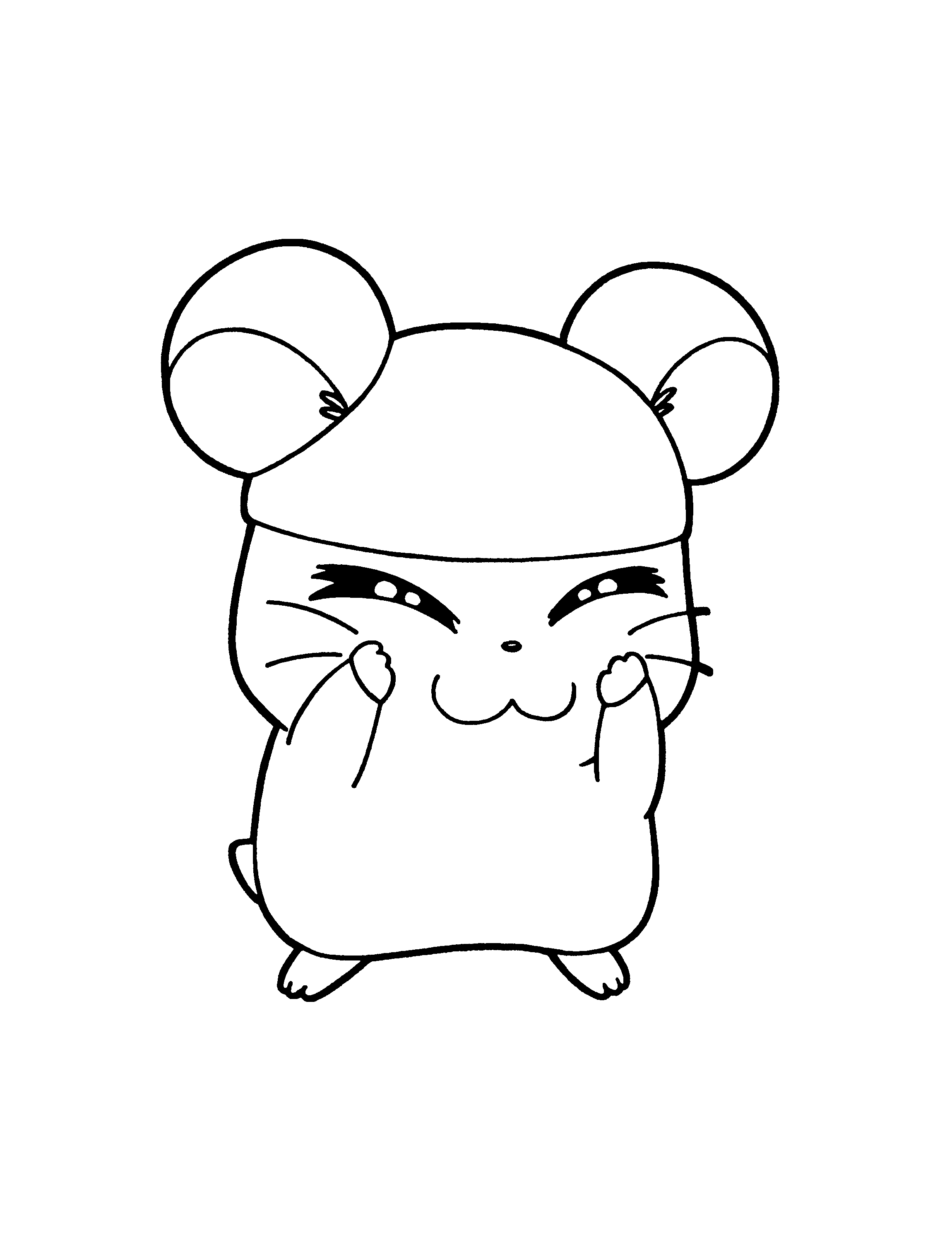 Malvorlage: Hamtaro (Karikaturen) #40005 - Kostenlose Malvorlagen zum Ausdrucken