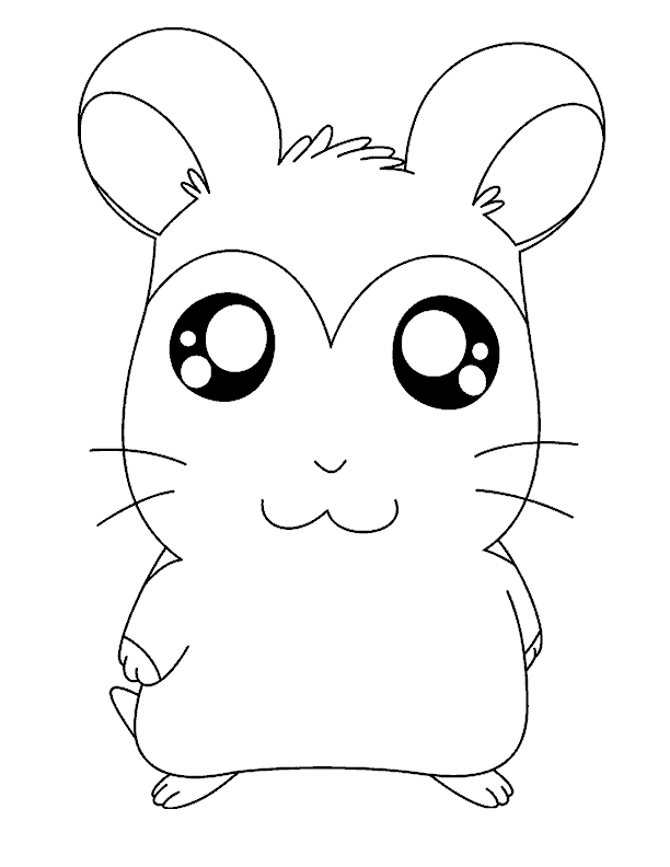 Malvorlage: Hamtaro (Karikaturen) #40019 - Kostenlose Malvorlagen zum Ausdrucken