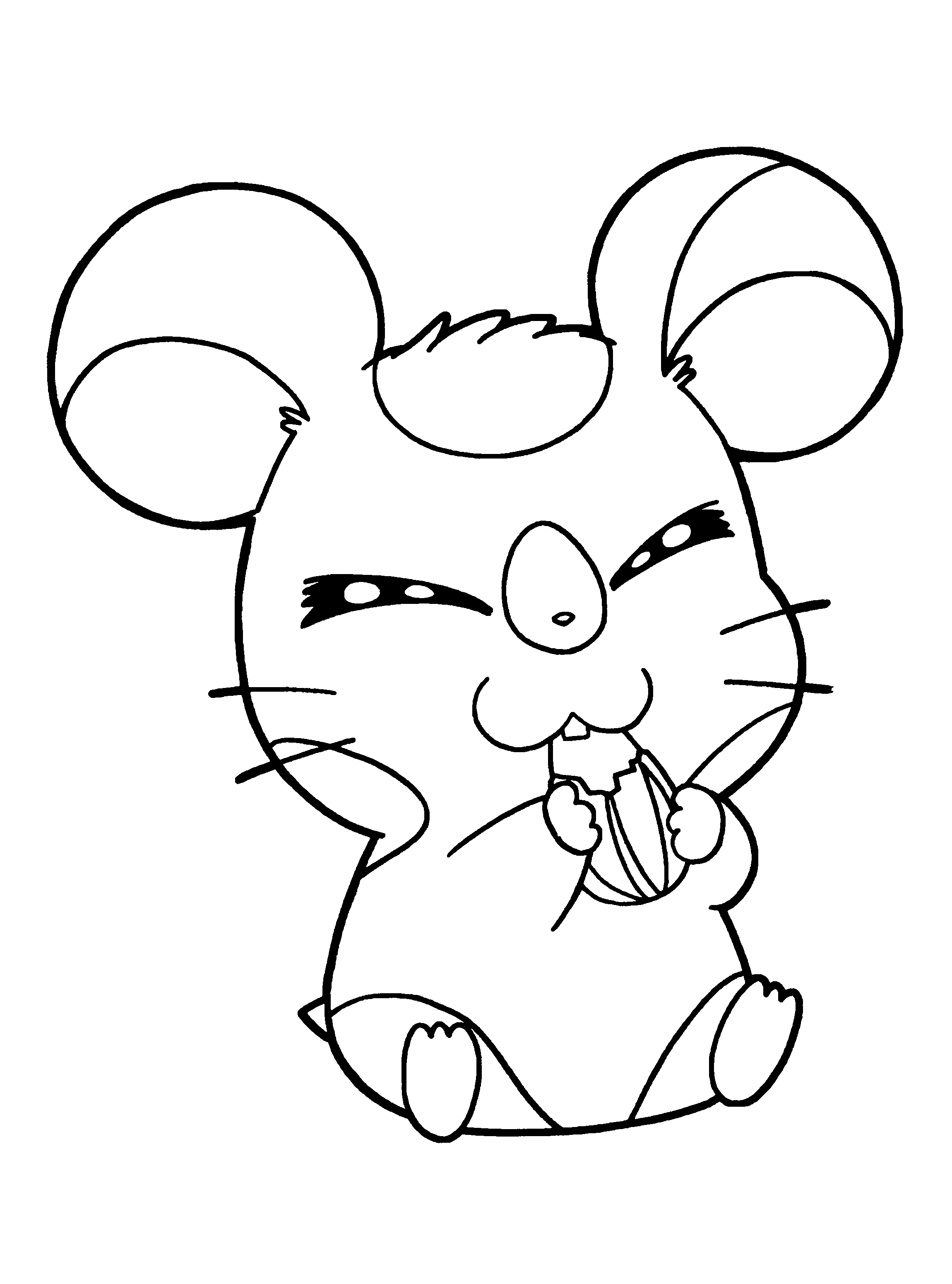 Malvorlage: Hamtaro (Karikaturen) #40025 - Kostenlose Malvorlagen zum Ausdrucken