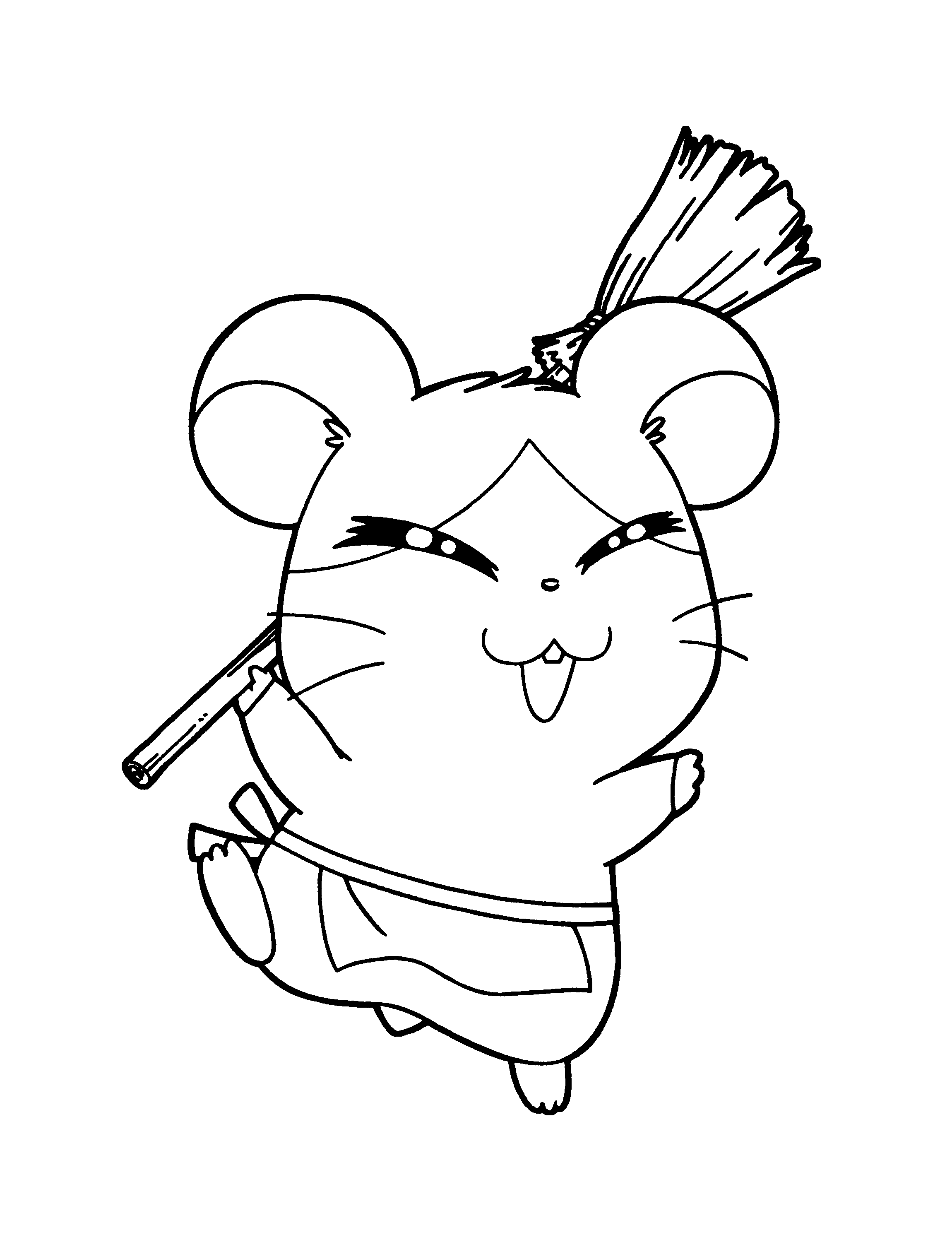 Malvorlage: Hamtaro (Karikaturen) #40041 - Kostenlose Malvorlagen zum Ausdrucken