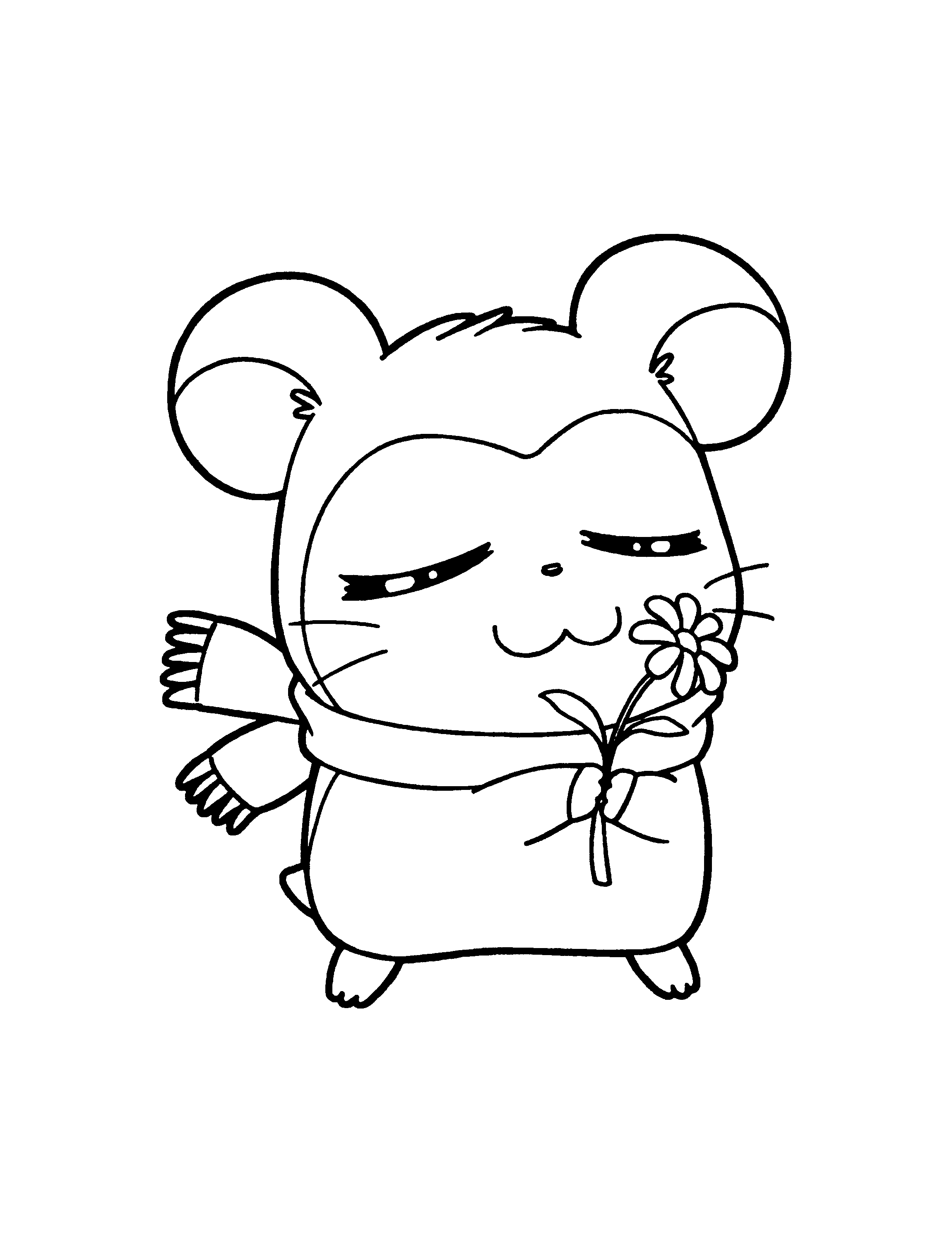 Malvorlage: Hamtaro (Karikaturen) #40089 - Kostenlose Malvorlagen zum Ausdrucken