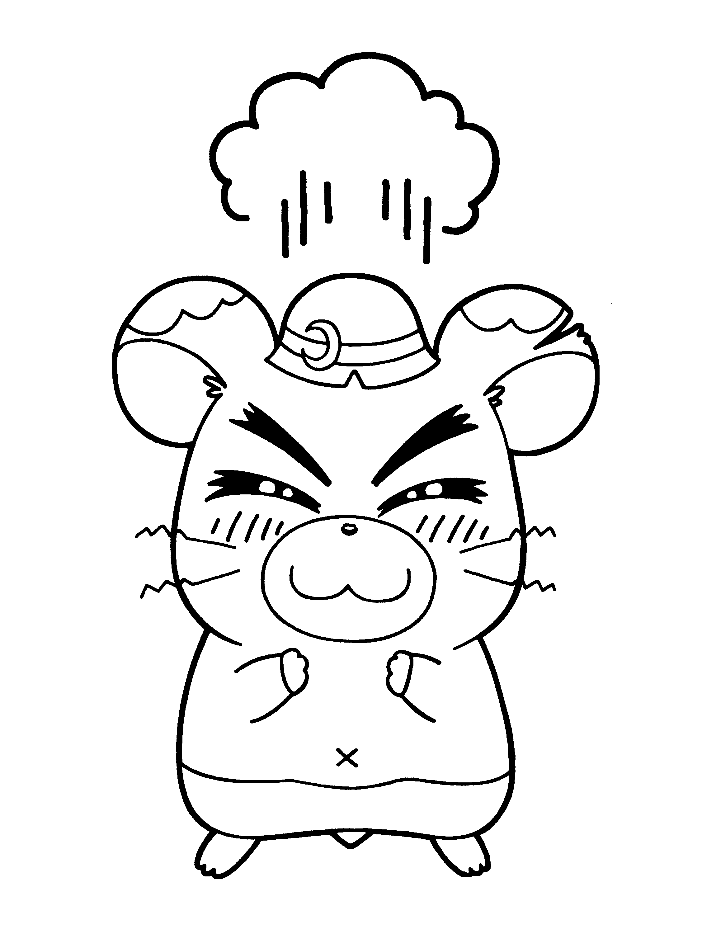 Malvorlage: Hamtaro (Karikaturen) #40115 - Kostenlose Malvorlagen zum Ausdrucken