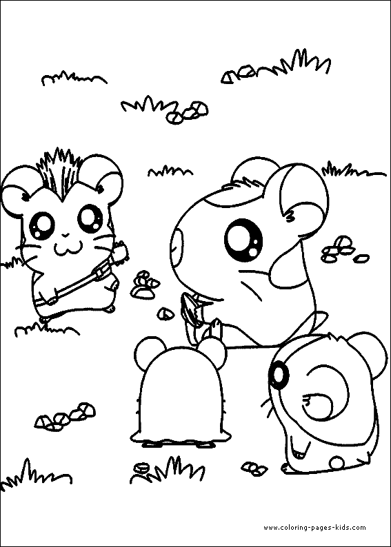 Malvorlage: Hamtaro (Karikaturen) #40155 - Kostenlose Malvorlagen zum Ausdrucken