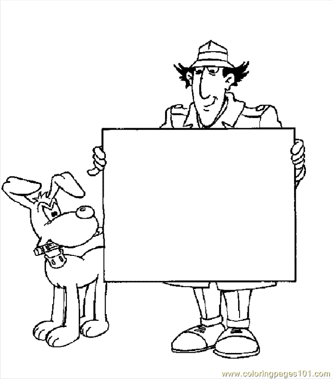 Malvorlage: Inspektor Gadget (Karikaturen) #38897 - Kostenlose Malvorlagen zum Ausdrucken