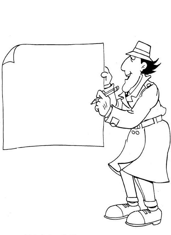 Malvorlage: Inspektor Gadget (Karikaturen) #38917 - Kostenlose Malvorlagen zum Ausdrucken