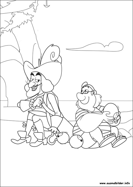 Malvorlage: Jake und die Neverland-Piraten (Karikaturen) #42421 - Kostenlose Malvorlagen zum Ausdrucken