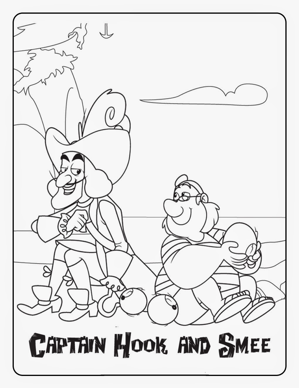 Malvorlage: Jake und die Neverland-Piraten (Karikaturen) #42478 - Kostenlose Malvorlagen zum Ausdrucken