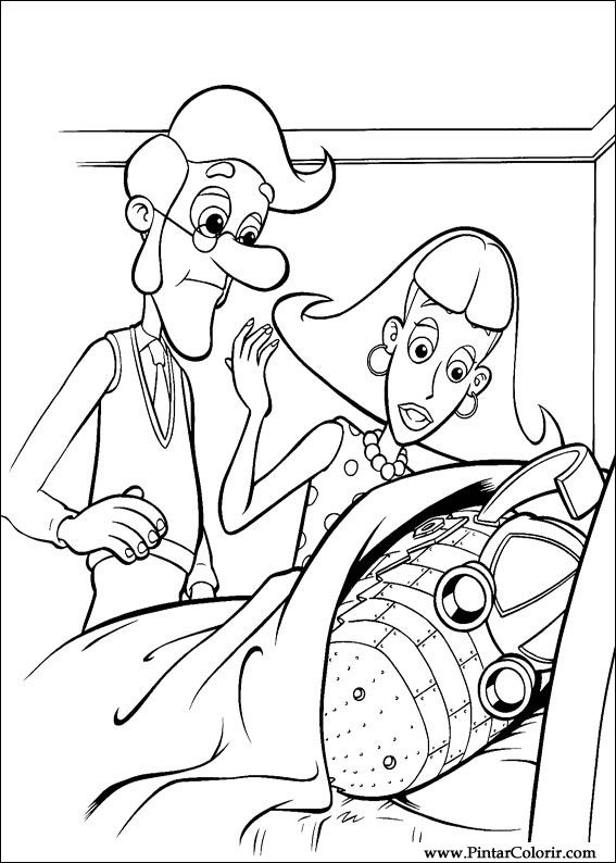 Malvorlage: Jimmy Neutron (Karikaturen) #49054 - Kostenlose Malvorlagen zum Ausdrucken