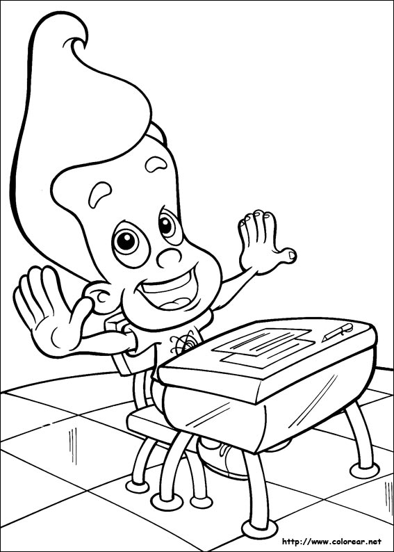 Malvorlage: Jimmy Neutron (Karikaturen) #49071 - Kostenlose Malvorlagen zum Ausdrucken