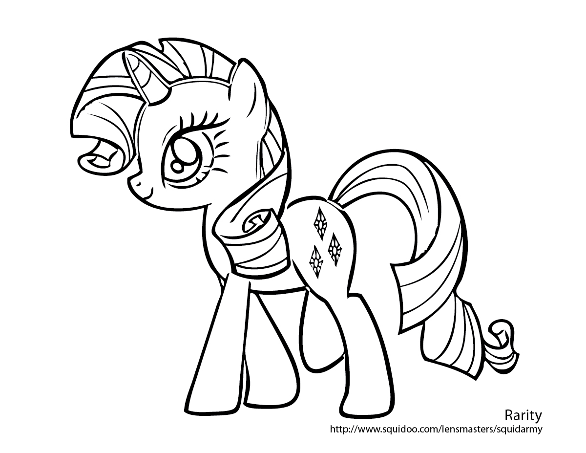 Malvorlage: Kleines Pony (Karikaturen) #41859 - Kostenlose Malvorlagen zum Ausdrucken
