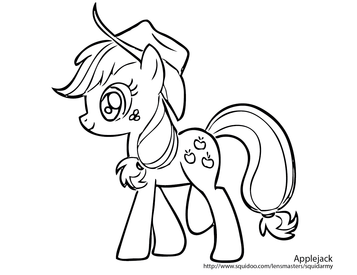 Malvorlage: Kleines Pony (Karikaturen) #41864 - Kostenlose Malvorlagen zum Ausdrucken